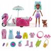 LALKA POLLY POCKET FLAMING WÓZEK zestaw do zabawy dla dzieci +4 lata HWP24