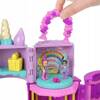 LALKA POLLY POCKET TORT URODZINOWY Z JEDNOROŻCEM zestaw do zabawy +4 lata HHJ11