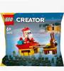 LEGO CREATOR 30670 PRZEJAŻDŻKA SANIAMI ŚWIĘTEGO MIKOŁAJA POLYBAG