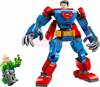 LEGO DC 76302 MECH SUPERMANA VS LEX LUTHOR, zestaw klocków dla dzieci 6+