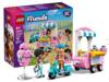 LEGO FRIENDS 42643 Stoisko z watą cukrową i skuter, zestaw klocków +6 lat