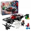 LEGO MARVEL 76309 SPIDER MAN VS MUSCLE CAR VENOMA, zestaw klocków dla dzieci