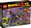 LEGO Monkie Kid 80022 BAZA Arachnoidów Spider Quee