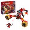 LEGO NINJAGO 71830 BURZOWY JEŹDZIEC MECH KAIA, zestaw klocków dla dzieci 7+