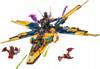 LEGO NINJAGO 71833 RAS I BURZOWY ODRZUTOWIEC, zestaw klocków dla dzieci 8+