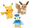 MEGA CONSTRUX KLOCKI 583 el POKEMON TRIO POKEMONÓW Pikachu Eevee Piplup HNT94