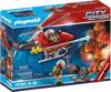 PLAYMOBIL 71195 HELIKOPTER STRAŻACKI