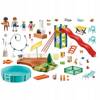 PLAYMOBIL City Life 70987 Przyjęcie przy basenie ze zjeżdżalnią