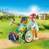 Playmobil 70193 Pacjent na wózku inwalidzkim